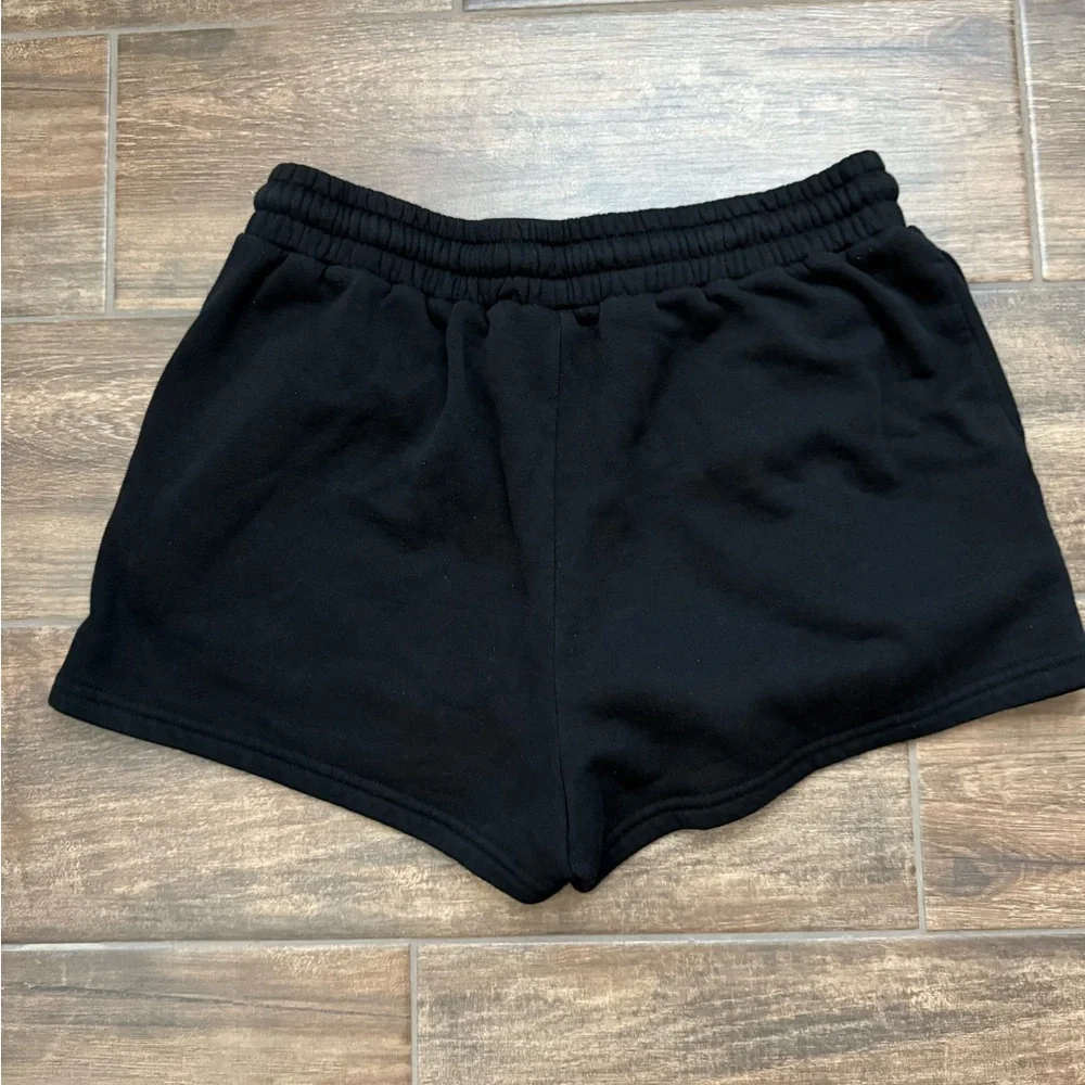 Betty Boop Black Shorts with Blue Graphic - Picture 5 of 5
